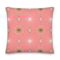 Image 1 of Starburst Pink Luxe Pillow