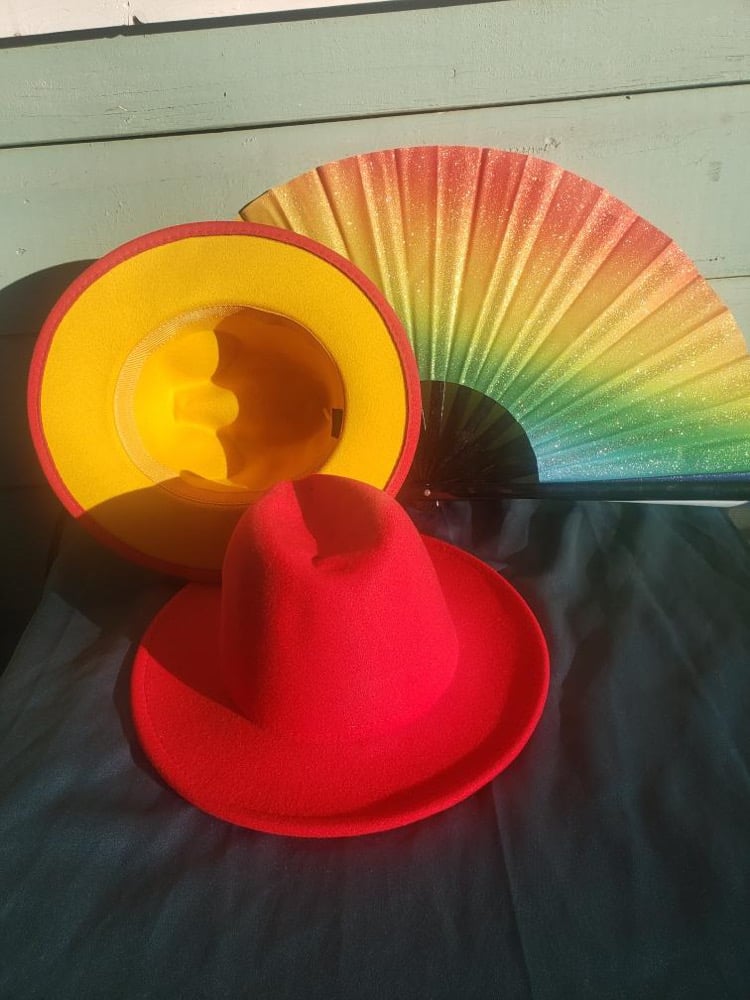 Image of Two-Tone Fedora Hat Collection