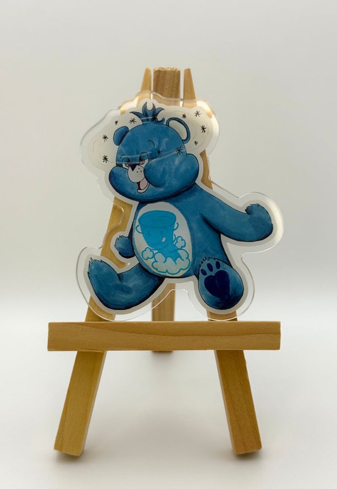 Image of Messy Bear Acrylic Pin