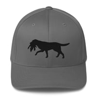 Image 5 of OWG - Black Lab branded back Structured Twill Cap