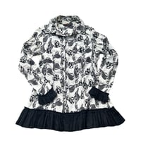 Image 2 of Algonquins skull ribbon blouse 