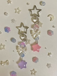 Image 4 of cotton candy star keychains 