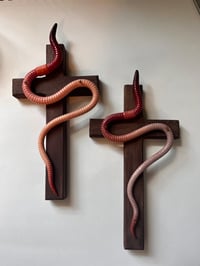 Image 5 of Wall Worm Crosses (upright & inverted)