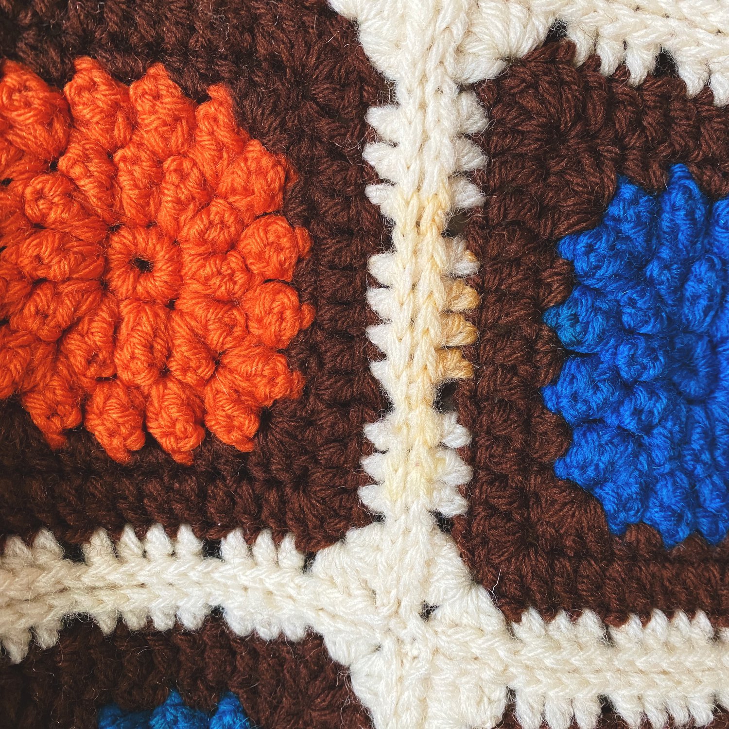 Image of Fringed Jewel Garden Granny Sweater