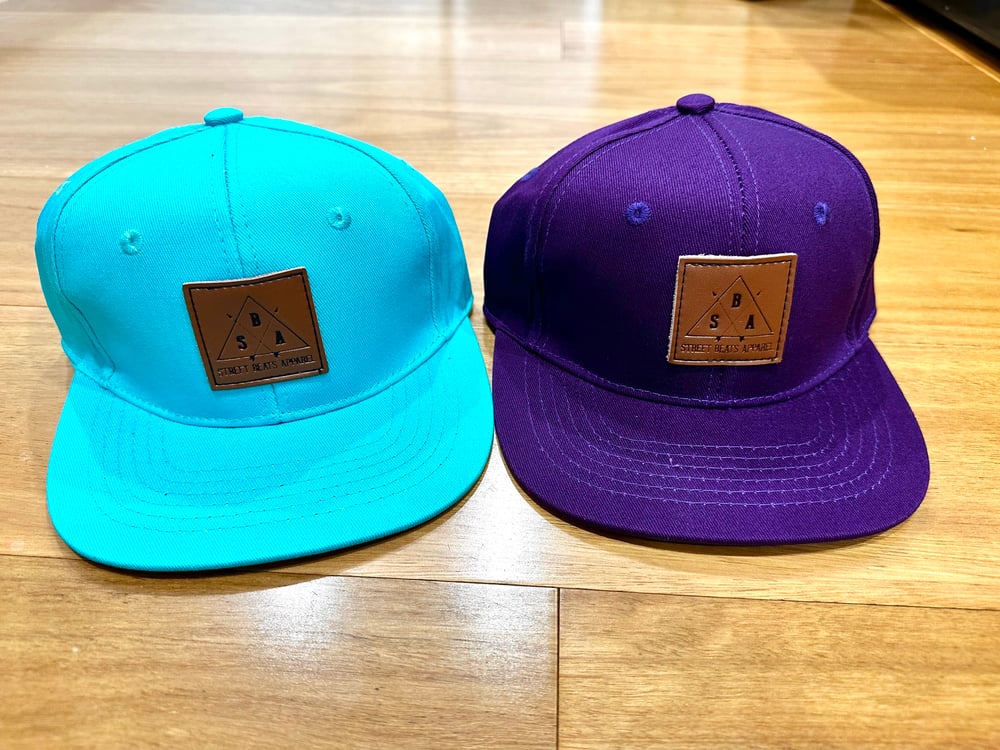 Image of Aqua / Purple Snapback Cap