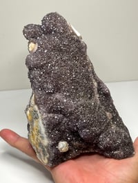 Image 1 of Large Amethyst Double Sided Base Cut | Brazil #3007