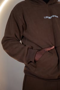 Image 4 of UPerform Rest Day Hoodie- Cozy Brown