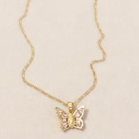 Image 2 of Pink Virgin Mary Necklace  