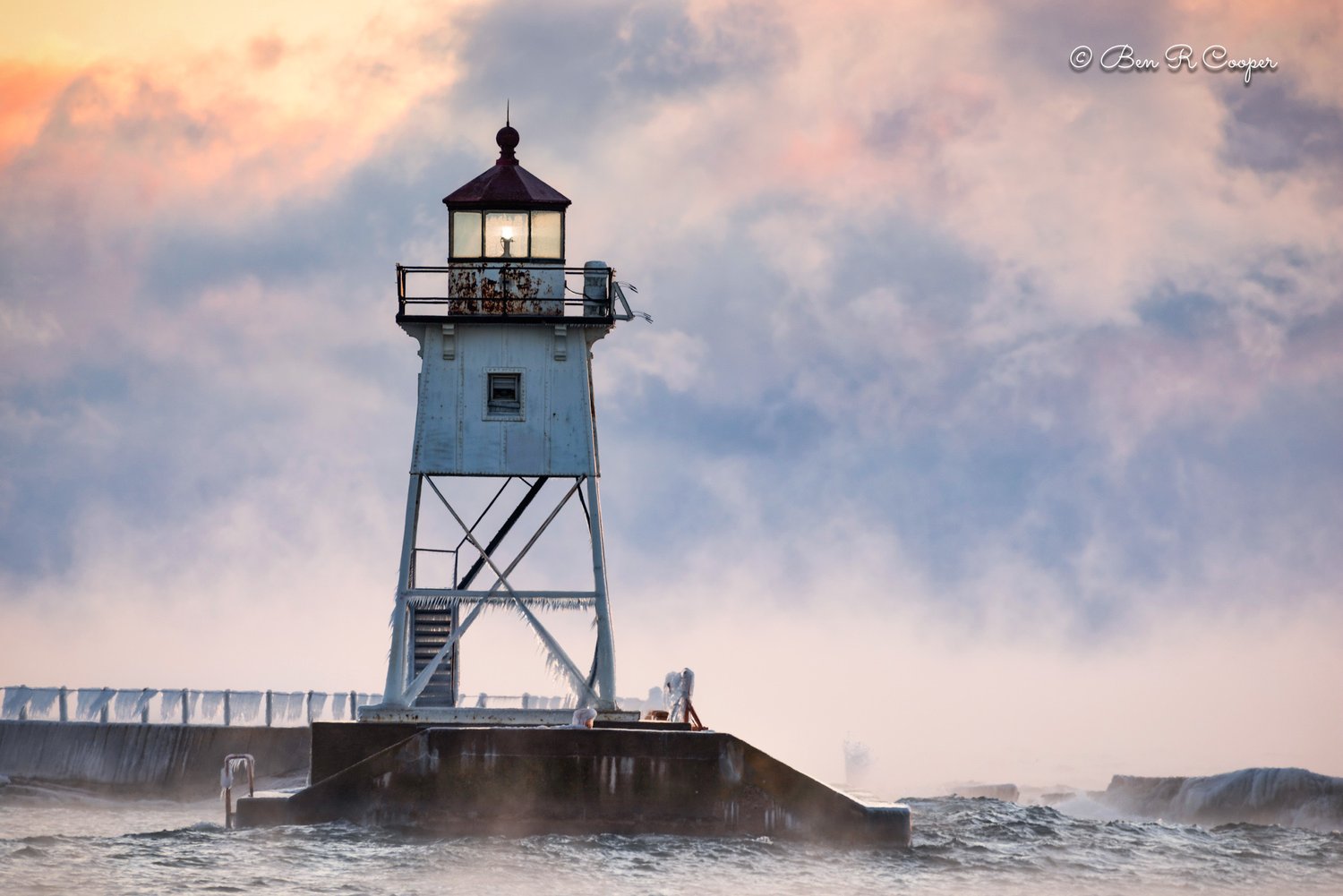 Sea Smoke In Grand Marais