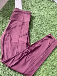 Lululemon burgundy leggings