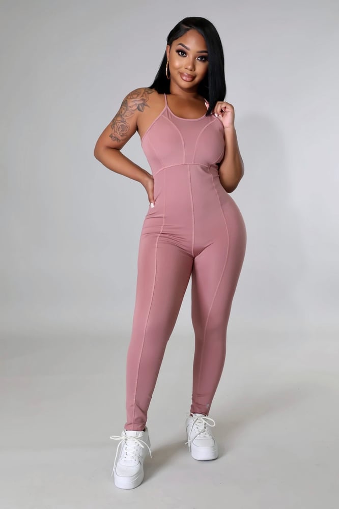 Image of GYM BADDIE JUMPSUIT 