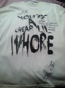 Image of Get Scared Autographed T-Shirt! Only One!