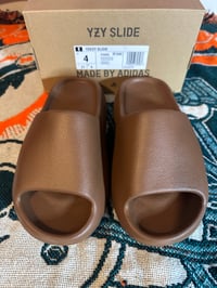 Image 10 of Adidas Yeezy Slide ‘Flax’ - Authentic FZ5896 - Men’s Size 4