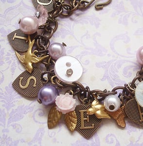 Image of Les Oiseaux charm bracelet 