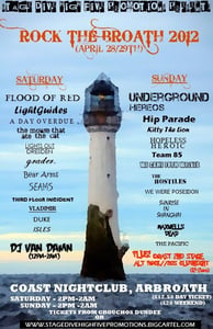 Image of ROCK THE BROATH - SUNDAY TICKET 29TH APRIL