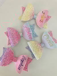 Image 1 of Personalise me rainbow glitter 