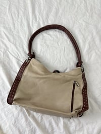 Image 2 of 00s leather brown bag 