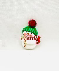 Image 1 of Christmas Snowmen magnets 