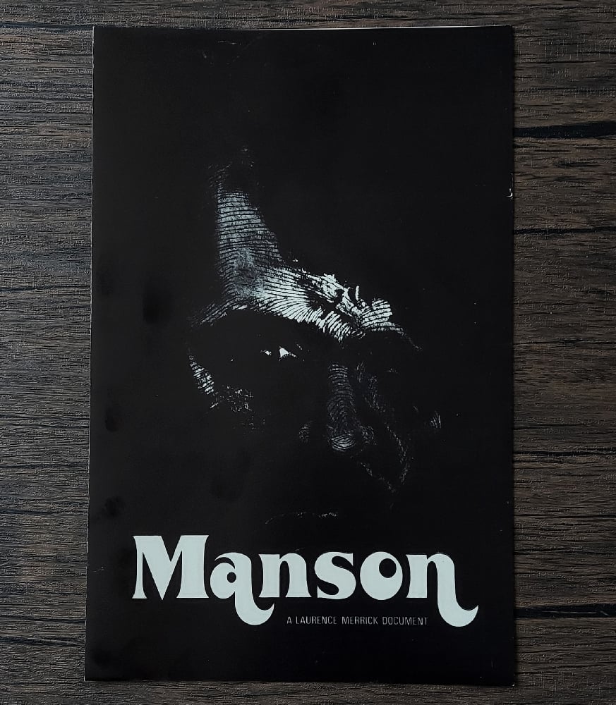 Manson Pressbook (A Laurence Merrick Document)