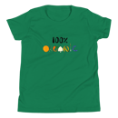 Image 11 of 100 organic-  Youth Short Sleeve T-Shirt