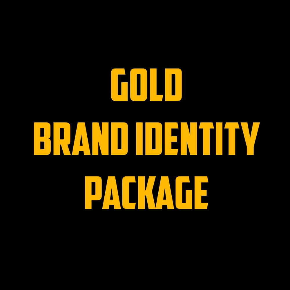 GOLD BRAND IDENTITY PACKAGE