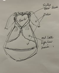 Image 2 of for @little_taylor_made - Luxe Christmas Dress