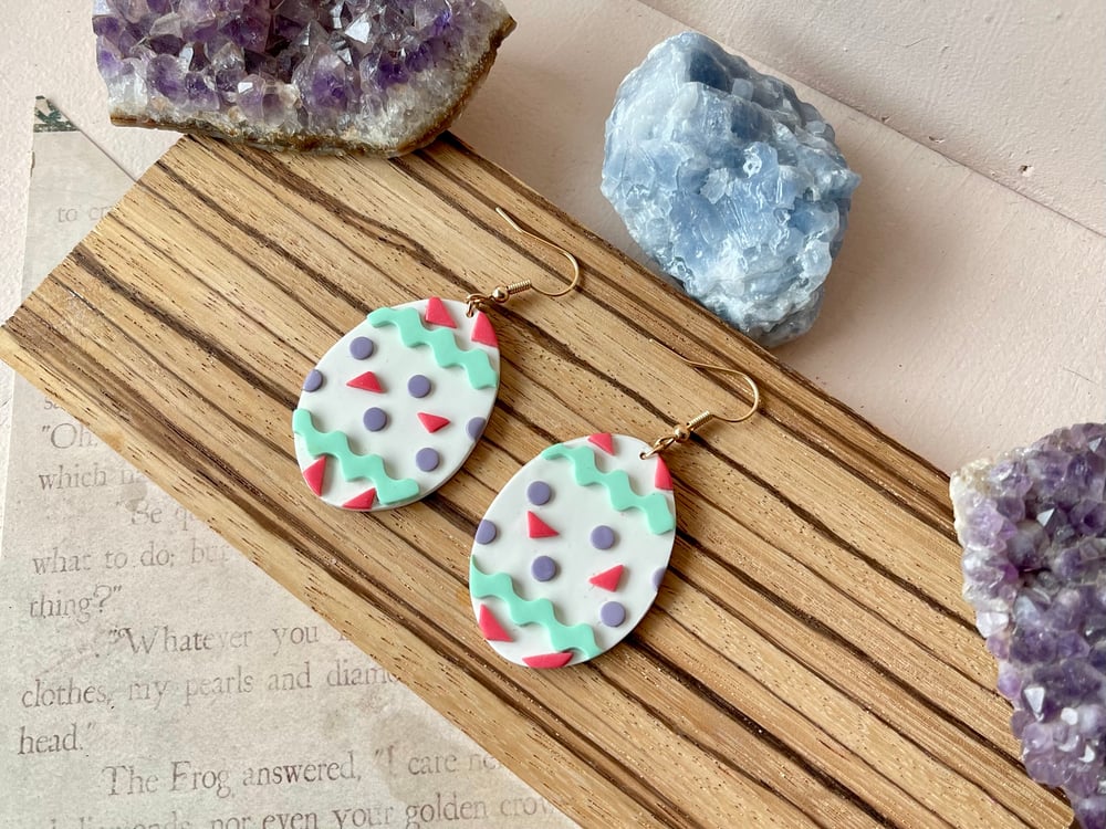 Image of Easter Egg Earrings