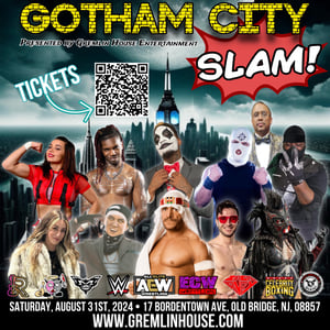 Image of GOTHAM CITY SLAM TICKET ( 1 )