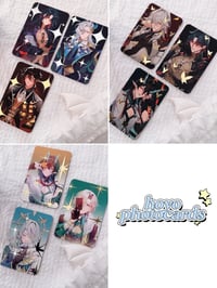 Image 1 of Hoyo Photocards [in hand]