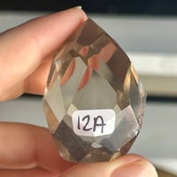 Image 2 of Smoky Quartz Faceted Flame (12A)