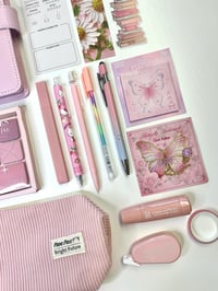 Image 4 of Pink journal/bookish bundle