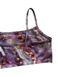Image 3 of L (38) Bralette in Deep Agate Ice Dye