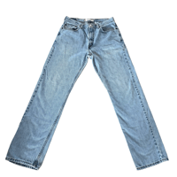 Image 2 of Vintage 505 Light Blue Levi’s Denim Jeans - Regular Fit Men’s 34x34