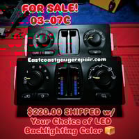 Image 1 of 03-07c OEM REPLACEMENT MANUAL CLIMATE CONTROL UNIT W/LED