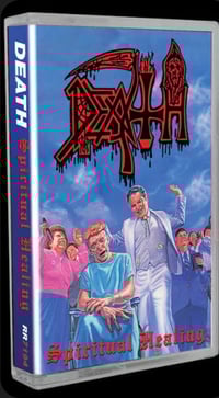 Image 1 of Death - Spiritual Healing - all over print cassette