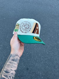 Image 1 of TRI TONE  ESTADOS UNIDOS MEXICANOS HOUSTON ASTROS CUSTOM FITTED CAP