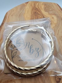Image 5 of Large hoop earrings 