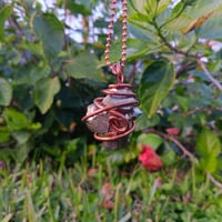 Image 2 of Pyrite Cluster Necklace