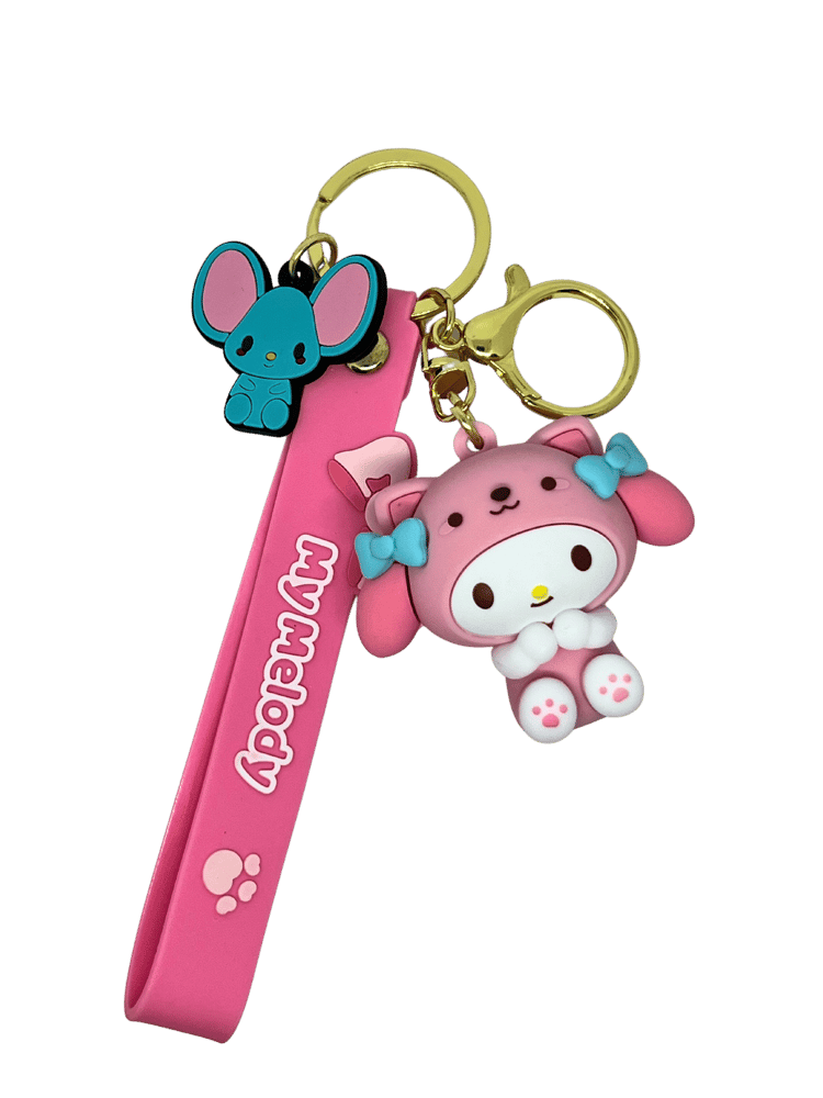 qbodp 2 Pcs Metal Keychain Cute Animals Pink Cherry Blossoms Charm Key Ring  Aesthetics Ornament Keyc…See more qbodp 2 Pcs Metal Keychain Cute Animals