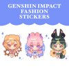Genshin Impact Fashion Stickers