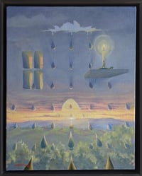 Image 1 of Windows, Tears and Candles (framed)