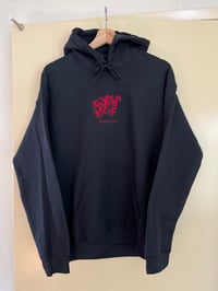 Image 1 of “SATISFACTION” EMBROIDERED HOODIE (PRE-ORDER)