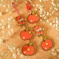 'Big Apple' Keychain