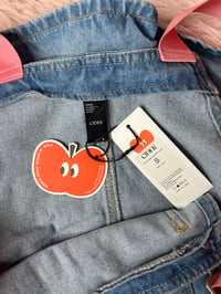 Image 2 of Denim Bunny Overalls 