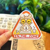 IN_THE_ZONE | mosskidd ✦ Die-Cut Sticker