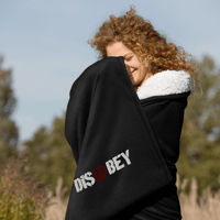 Image 3 of DISOBEY PREMIUM SHERPA BLANKET