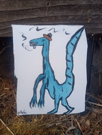 Image 1 of Dinosaur In Hat