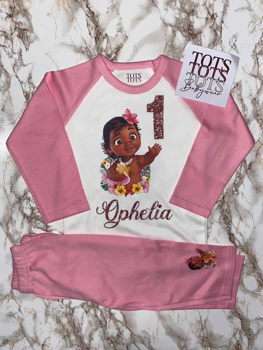 Moana Pyjamas Pink