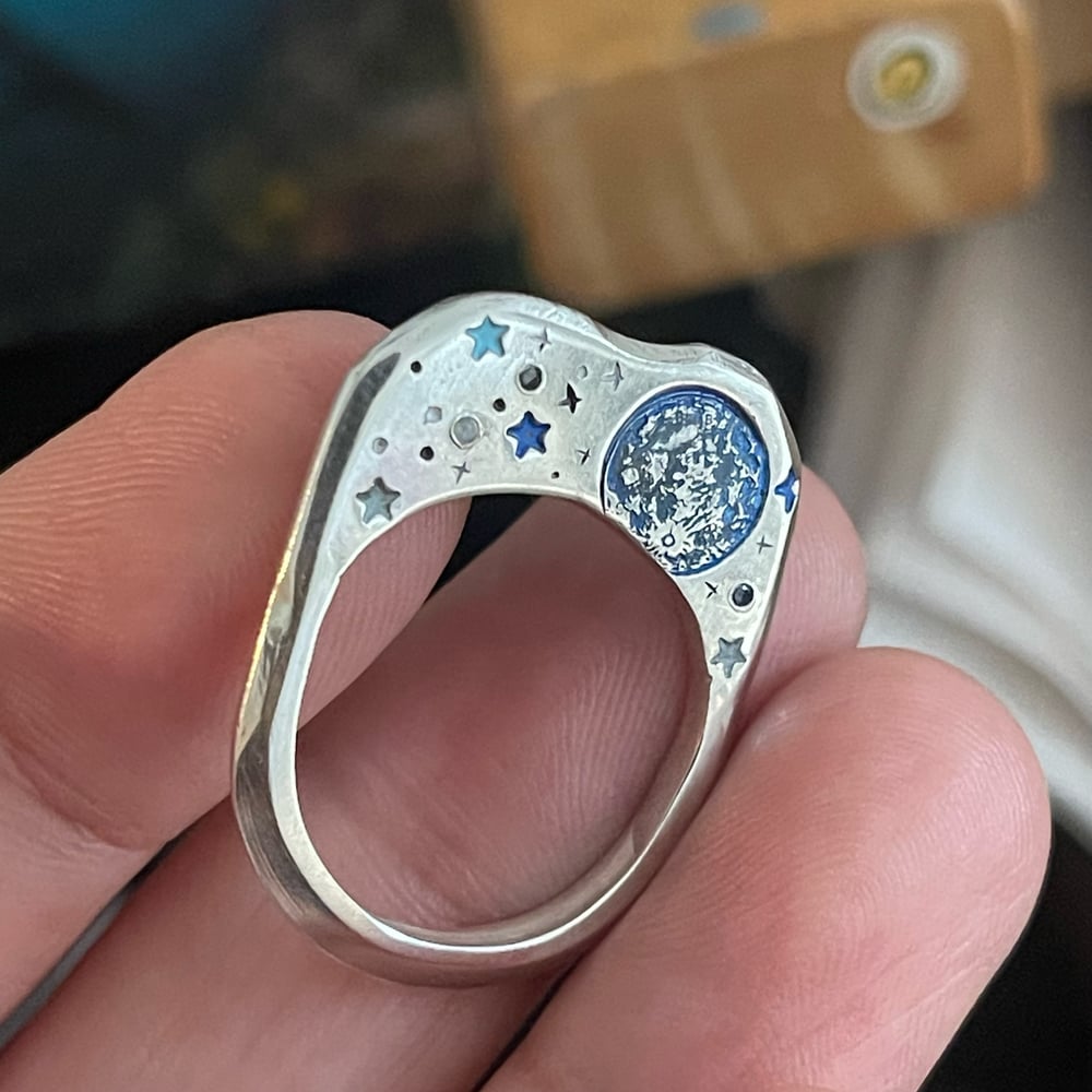 Image of Blue moon ring