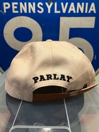 Image 2 of PARLAY Bulldog Cotton Hat ‘Off-White’
